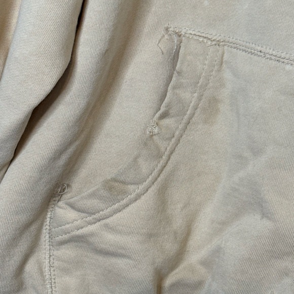 Vintage Y2K Circle of Life Death or Glory / Play On Rhinestone Thrashed Hoodie L - Picture 5 of 12